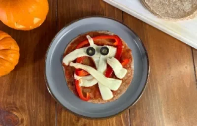 Mini Pizza Balanceada de Momia