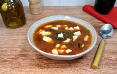 Sopa de Elote con Rajas Sopa de Elote con Rajas