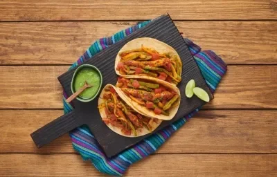 Tacos de Pollo Adobado Tacos de Pollo Adobado