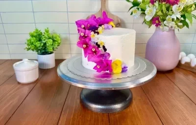 Pastel de Flores