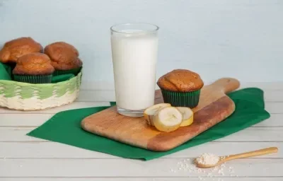 Mini Panqués de Amaranto y Vainilla Mini Panqués de Amaranto y Vainilla