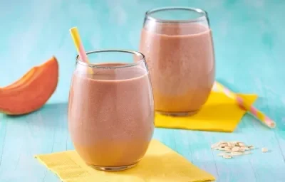 Licuado NESQUIK® Choco Avena con Mamey