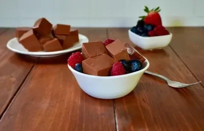 Postre de Chocolate Fit Postre de Chocolate Fit