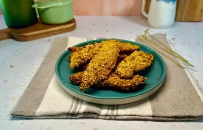 Tiras de Pescado Crujientes