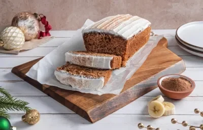 Panqué de Chocolate con Plátano