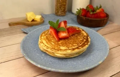 Hotcakes de Plátano con Avena