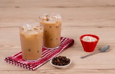 Agua de café con amaranto