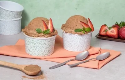 Helado de Chocolate con Yogurt Helado de Chocolate con Yogurt