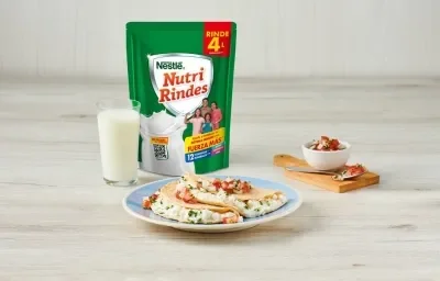 Quesadilla de Requesón con Pico de Gallo