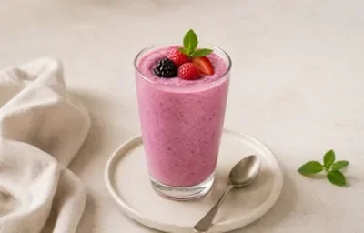 Frappé de Moras y Yogurt