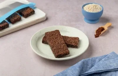 Barritas de Amaranto y Chocolate Barritas de Amaranto y Chocolate