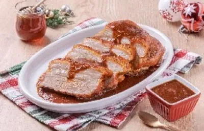 Pork Belly en Salsa Agridulce