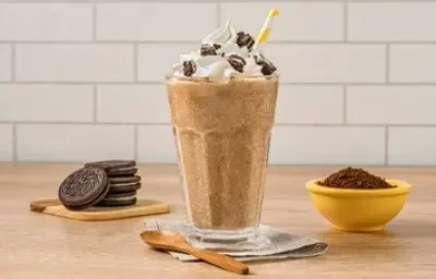 Frappe de Café de Olla con Galletas Frappe de Café de Olla con Galletas