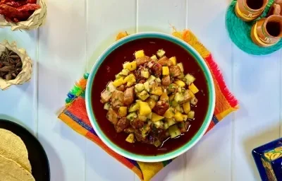 CEVICHE DE PESCADO CON CLAMATO Y MAGGI