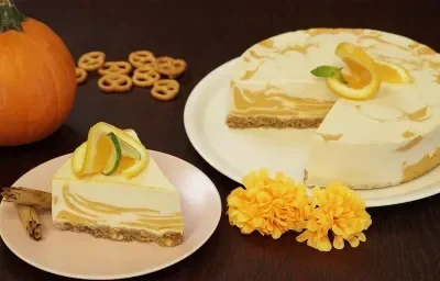 cheesecake de calabaza