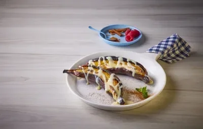 Plátanos horneados Plátanos horneados