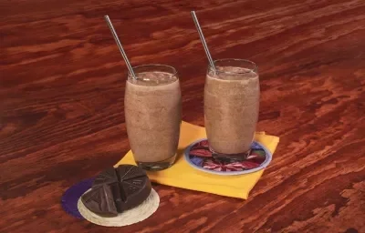 Raspado de chocolate Raspado de chocolate