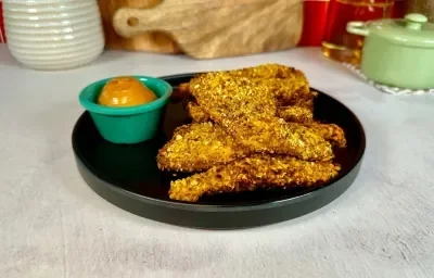 Fajitas Crujientes con Pimienta Limón