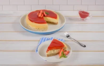 Cheesecake de Fresa