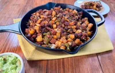 Alambre de Chorizo y Papa