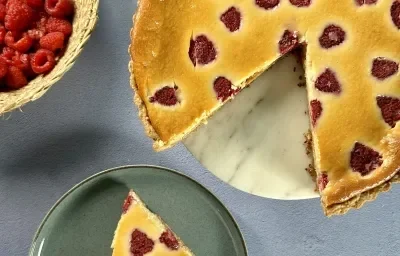 Kuchen de Frambuesa