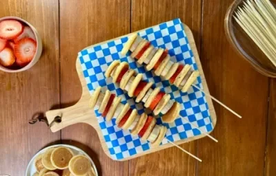 Brochetas de Hot Cakes