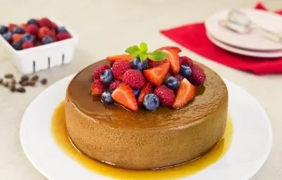 Flan de café de olla Flan de café de olla