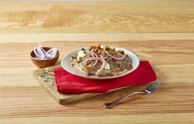 Chilaquiles con salsa de frijol Chilaquiles con salsa de frijol