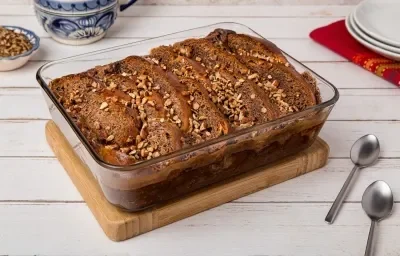 Capirotada de Chocolate con Mazapán Capirotada de Chocolate con Mazapán