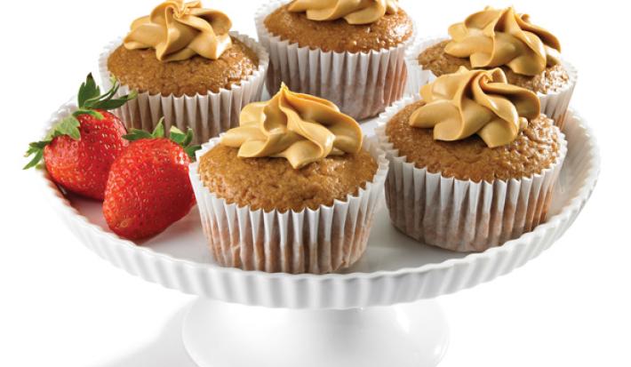 Cupcakes de dulce de leche