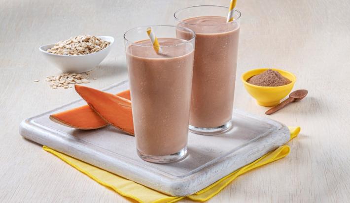 Licuado de Chocolate, Mamey y Avena | Recetas Nestlé