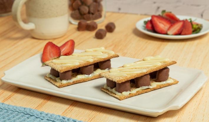 Mini Sándwich de Malvaviscos