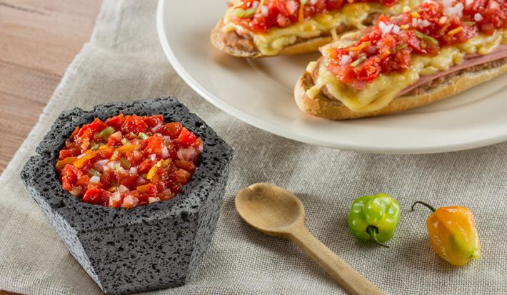 Salsa martajada para molletes