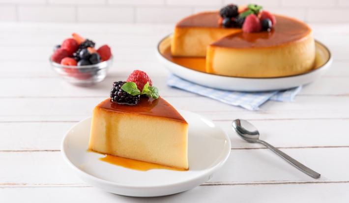 Flan Napolitano