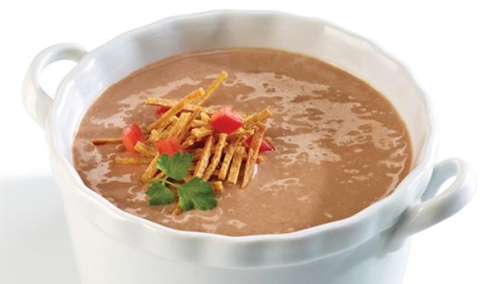 Crema de frijol con chipotle | Recetas Nestlé