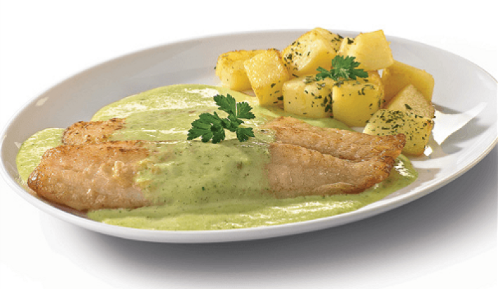 Receta de Pescado en Salsa de Cilantro | Recetas Nestlé Receta de Pescado en Salsa de Cilantro | Recetas Nestlé
