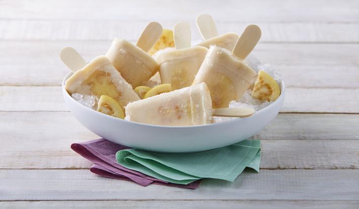 Paletas de horchata y guayaba