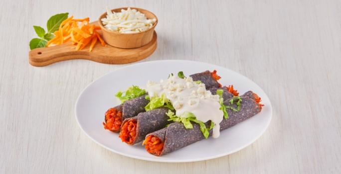 Tacos dorados de tinga de zanahoria | Recetas Nestlé