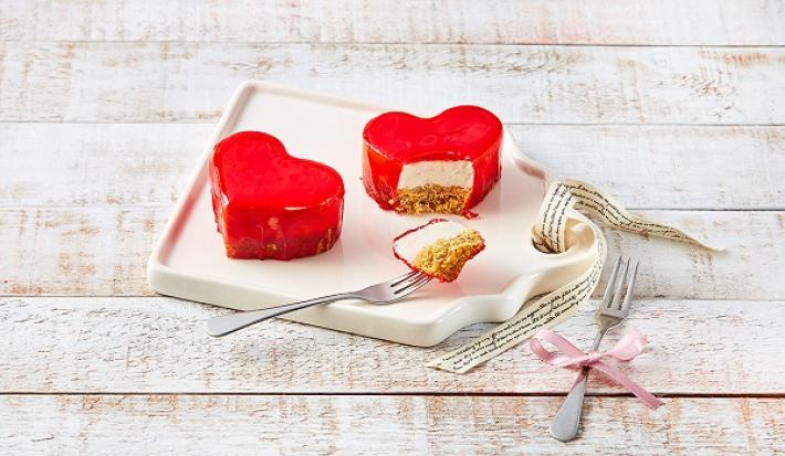 Cheesecake de corazón