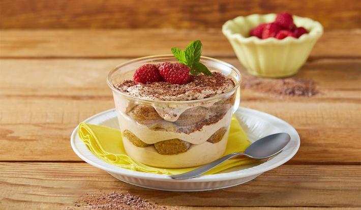 Copa de tiramisú