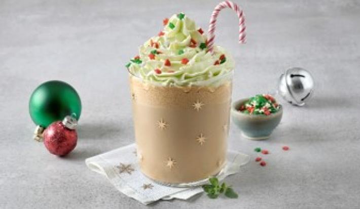 Mocha Blanco con Crema de Menta