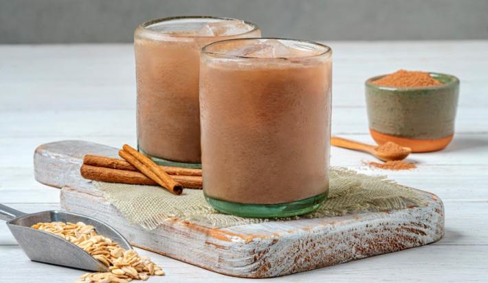 Agua Cremosa de Avena y Chocolate