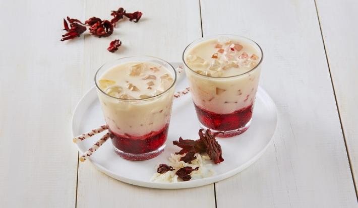 HORCHATA CON JAMAICA