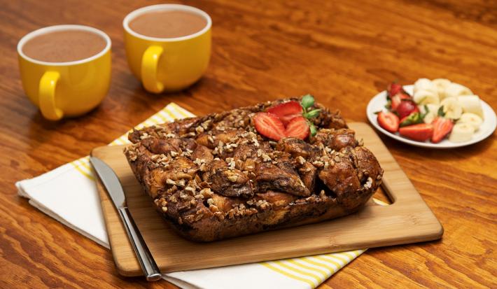 Budín de chocolate