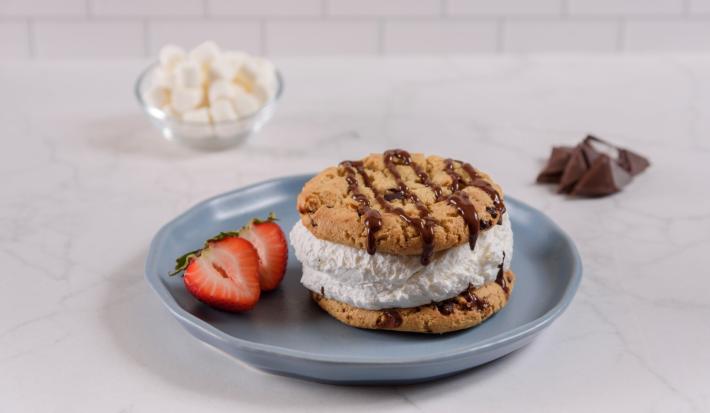 Sándwich Helado Smores