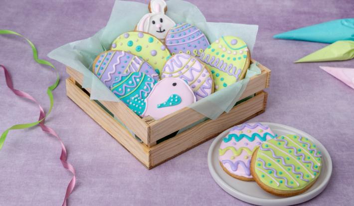Galletas Glaseadas de Pascua