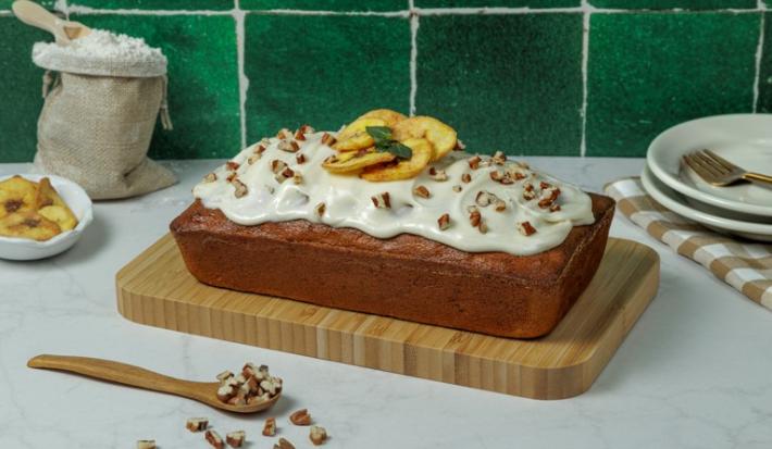 Panqué de Plátano y Dulce de Leche