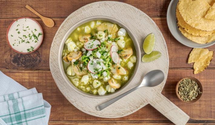 Pozole Verde de Vegetales