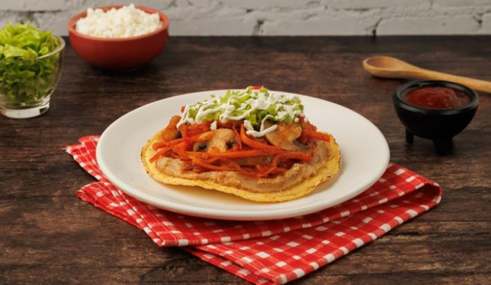 Tinga de Zanahoria con Champiñones