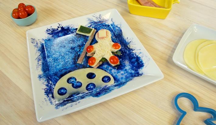 Sándwich de astronauta Sándwich de astronauta